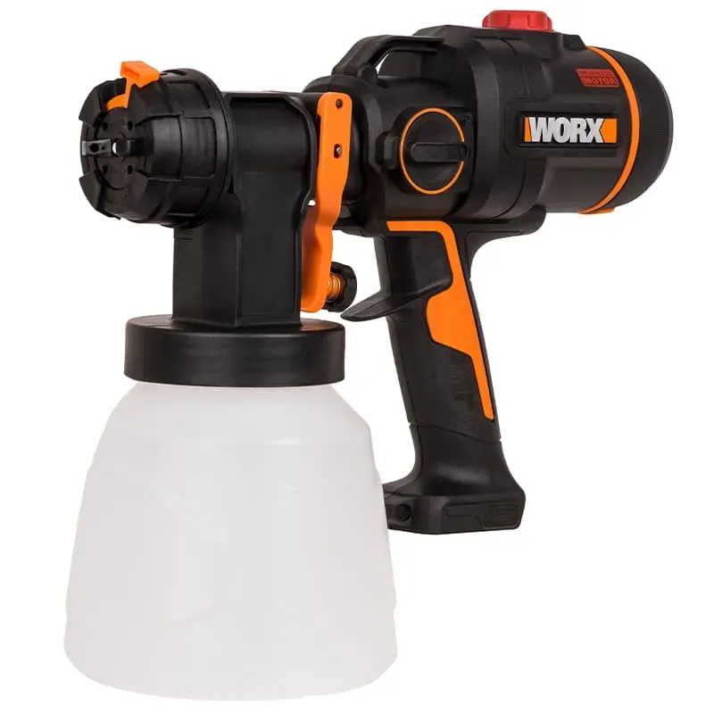 Краскопульт WORX WX020.9 20V бесщеточный аккумуляторный — детальное фото