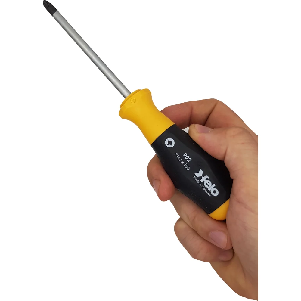 Набор отверток Felo SL/PH, 5 шт. + нож Акция 90095258 — детальное фото