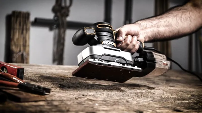 Виброшлифмашина WORX WX642.1 220V 270Вт электрическая — детальное фото