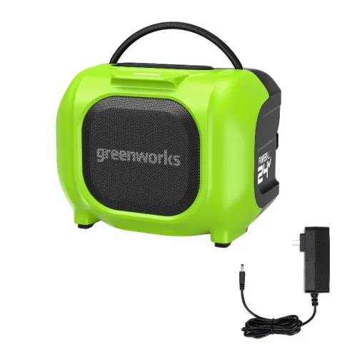 Беспроводная акустическая система (колонка) Greenworks GPT-MNBS 24V/220V 3503107 аккумуляторная — детальное фото