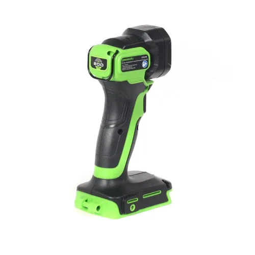 Фонарь Greenworks G24SL200 24V 3502407 (200 лм) аккумуляторный — детальное фото
