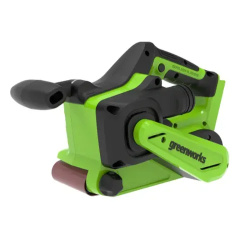 Ленточная шлифовальная машина аккумуляторная Greenworks 24V G24BS 3100607, бесщеточная, без АКБ и ЗУ