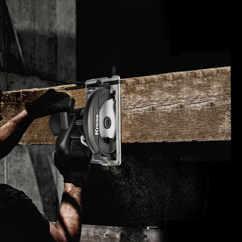 Дисковая (циркулярная) пила KRESS KU420 1400Вт электрическая — детальное фото