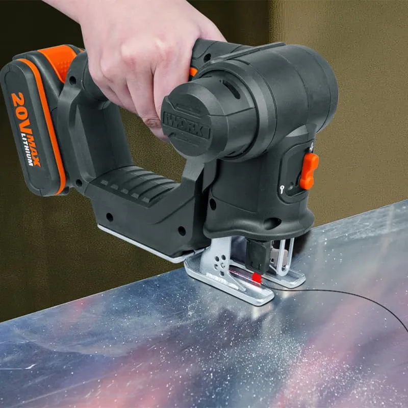 Лобзик и сабельная пила 2 в 1 WORX WX550 20V аккумуляторный — детальное фото