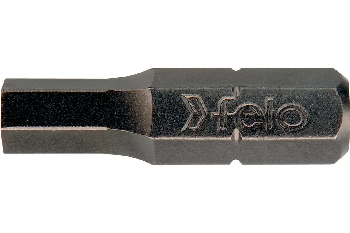 Бита шестигранная серия Industrial HEX5.5, 25 мм, 10 шт Felo 02455010 — детальное фото