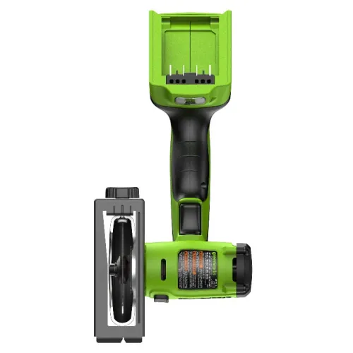 Угловая шлифмашина (болгарка) Greenworks GD24UCS 24V 3402007 (76 мм) бесщеточная аккумуляторная — детальное фото