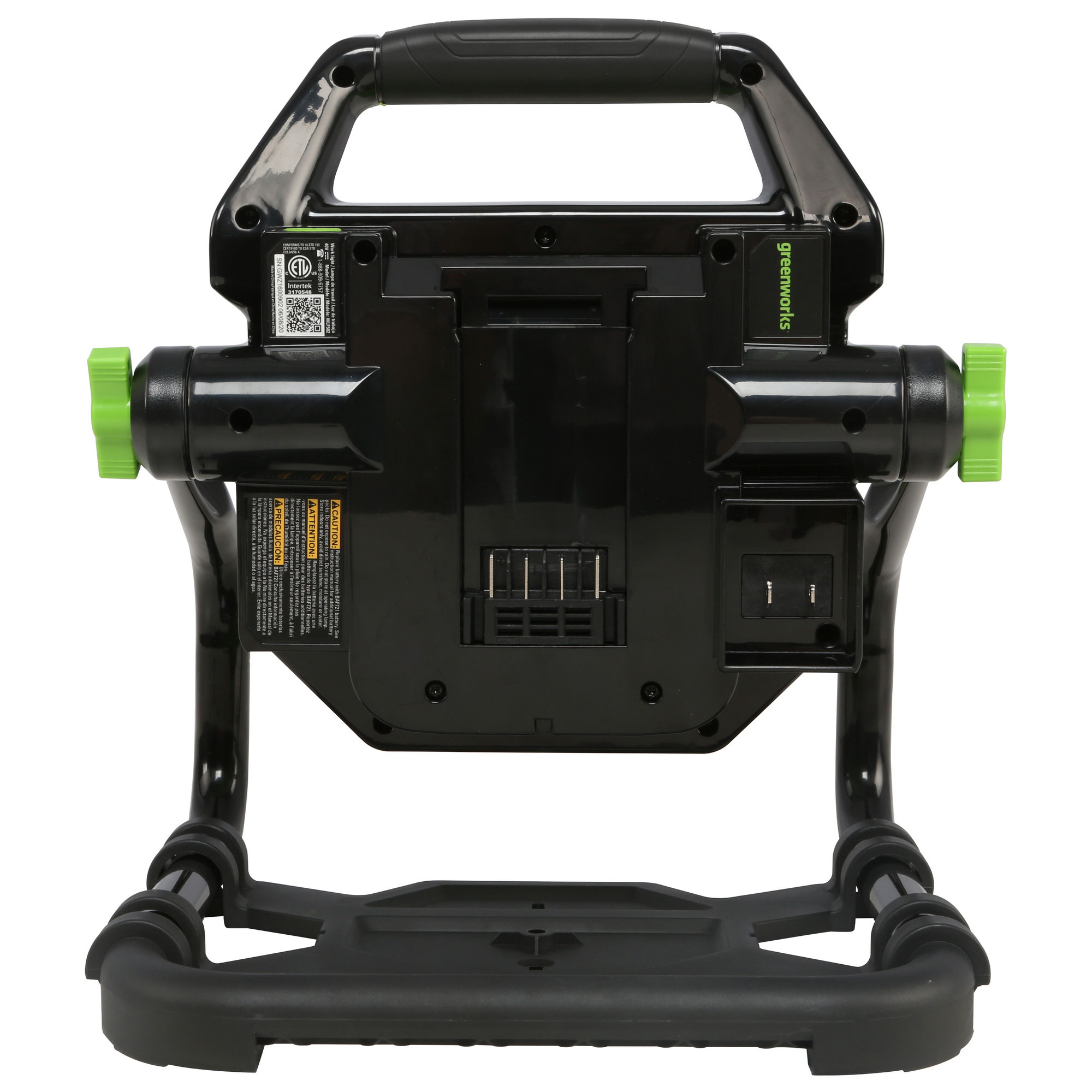 LED-прожектор Greenworks G40WLH 40V/220V 3503907 (1000/2000 лм) с гибридным питанием — детальное фото