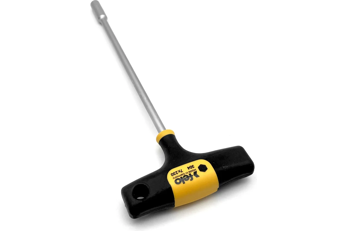 Т-образный ключ 7 мм, стержень 230 мм Felo 30407860 — детальное фото