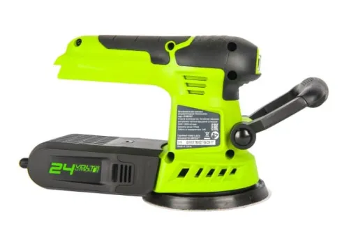 Шлифмашина Greenworks G24ROS 24V 3100107 (125 мм) аккумуляторная — детальное фото