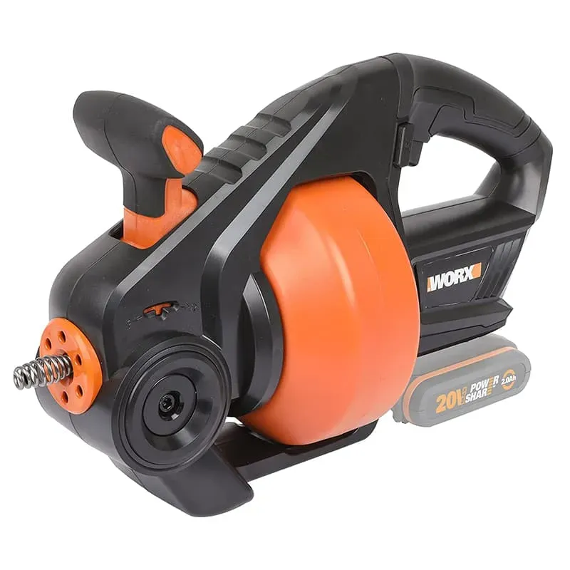Трос сантехнический WORX WX891.9 20V аккумуляторный — детальное фото