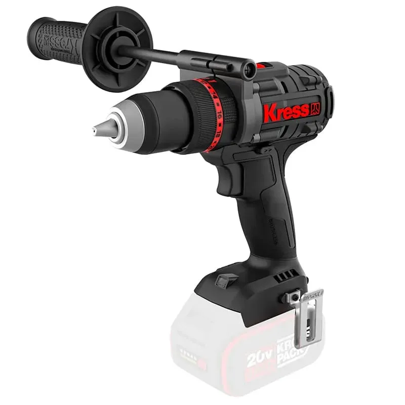 Дрель-шуруповерт ударная KRESS KUC35 20V 150Нм бесщеточная аккумуляторная — детальное фото