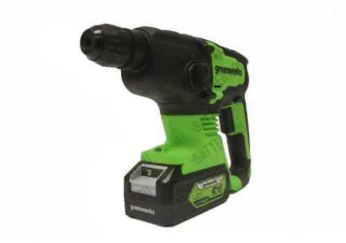 Перфоратор Greenworks GD24SDS2 24V 3803007 (2 Дж) бесщеточный аккумуляторный — детальное фото