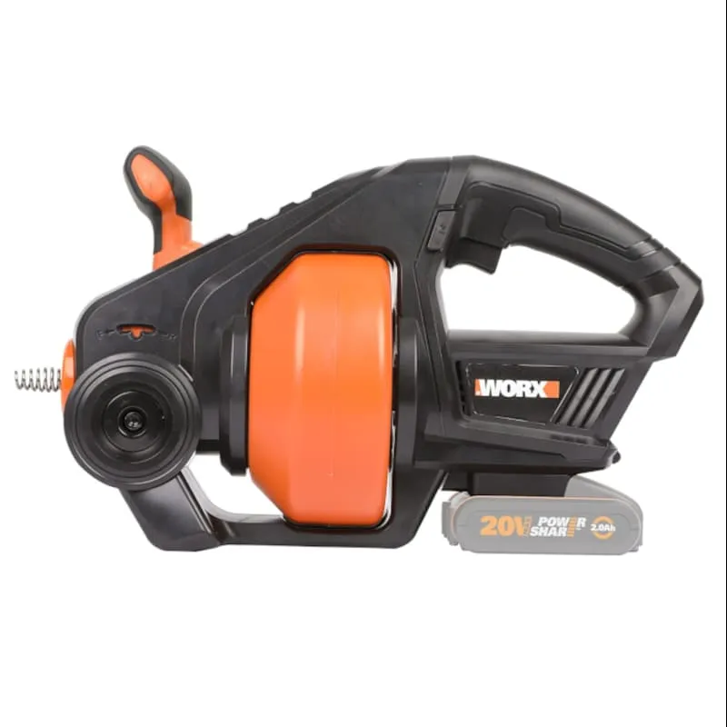 Трос сантехнический WORX WX891.9 20V аккумуляторный — детальное фото