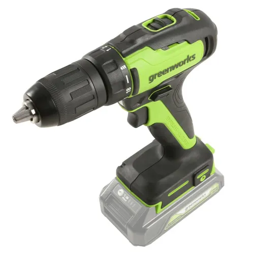 Дрель-шуруповерт Greenworks GD24DD35 24V 3704007  бесщеточная аккумуляторная — детальное фото