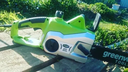 Цепная пила Greenworks GCS2046 2000W 20037 (45 см) электрическая — детальное фото