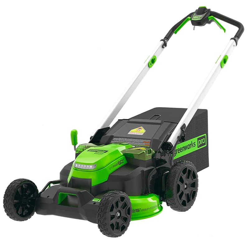 Газонокосилка самоходная Greenworks GD60LM61 60V 2519107 (61 см) бесщеточная аккумуляторная — фото товара