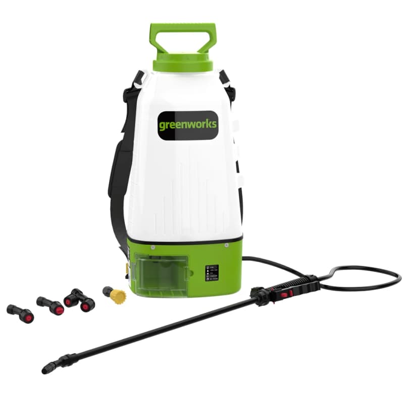 Садовый опрыскиватель Greenworks BPS2410 24V BPS2410A1 аккумуляторный (10л) — детальное фото