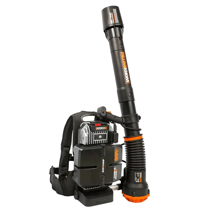 Воздуходувка WORX WG572E 80V аккумуляторная бесщеточная — детальное фото