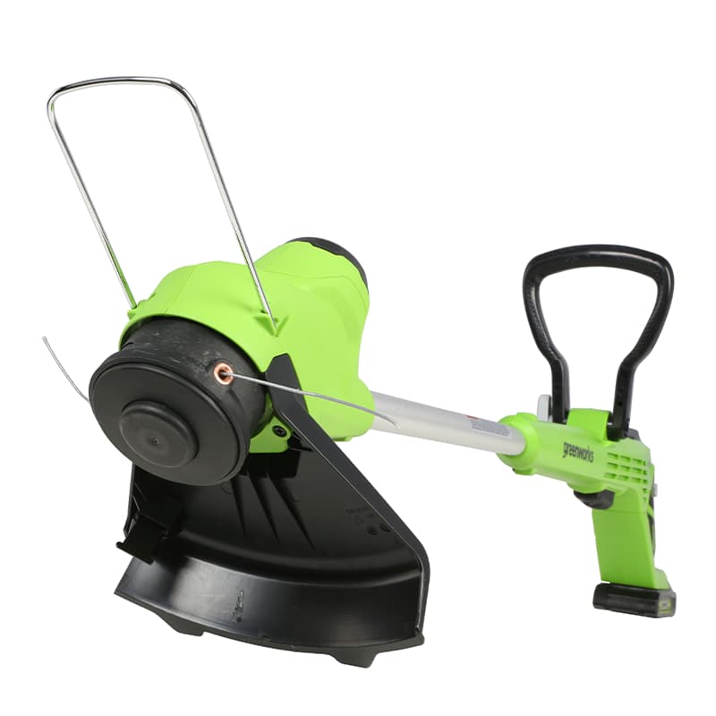 Триммер аккумуляторный Greenworks 30 см 24V G24LT28K2 107107 — детальное фото